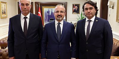 Kopça ve Doğan’dan Turan’a Ziyaret