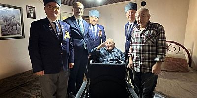 Kore Gazisi Aydın’a Özel Hediye