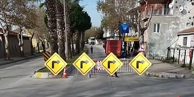 Kore Kahramanlar Caddesi Geçici Olarak Trafiğe Kapatıldı
