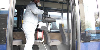 Korona Virüse Karşı İlaçlamalar Devam Ediyor