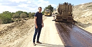 Köy Yollarında Çalışmalar Sürüyor