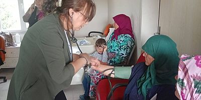 Köylerde Tansiyon ve Şeker Ölçümü Yapıldı