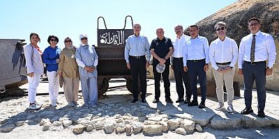 Kurtulmuş ve Gider Tarihi Alanı Ziyaret Etti