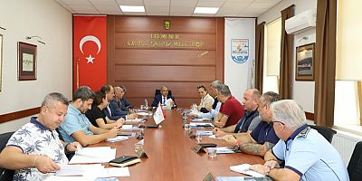 Kurum Amirleriyle Çalışmalar Değerlendirildi