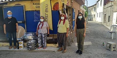 Mahalle Sakinlerine Endüstriyel Mutfak Ürünleri Desteğinde Bulunuldu