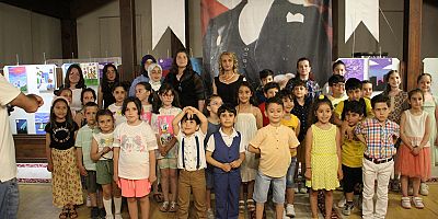 Mavi Çizgi Sanat Atölyesi’nden Sergi Açılışı