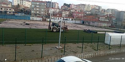 Mehmetçik Stadı’nda Yenileme Çalışmaları Başladı