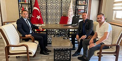 MHP’den İlçe Milli Eğitim Müdürlüğü’ne Ziyaret