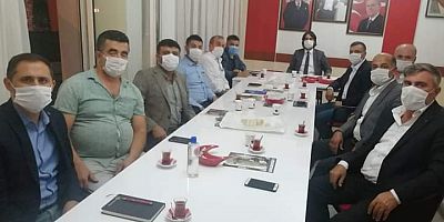 MHP İlçe Başkanları Toplantısı Yapıldı