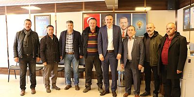 MHP İlçe Başkanlığından Sürücü’ye Ziyaret