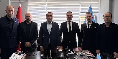 MHP İlçe Teşkilatından Ülkü Ocakları İl Başkanına Ziyaret