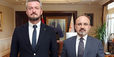 MHP Merkez İlçe Başkanı Çelik’ten Turan’a Ziyaret