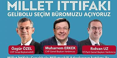 Millet İttifakı Seçim Bürosu Açılıyor