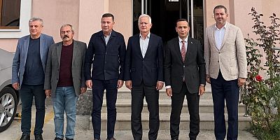 Milletvekili Güneşhan’dan Kaymakam Koç’a Ziyaret