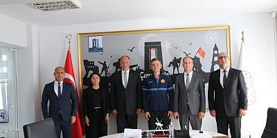 Milli Okçu Kırca’dan Kalkan’a Ziyaret