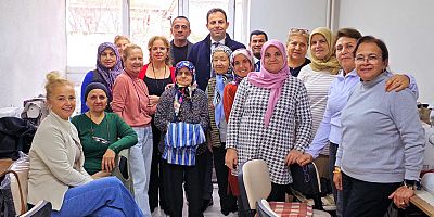 Müdür Aydın’dan Halk Eğitim Merkezine Ziyaret