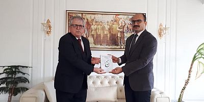 Müftü Kabukçu’dan Kaymakam Abacı’ya Ziyaret