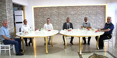 Müftü Özler’e Veda Yemeği