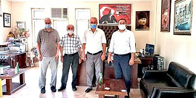 Müftü Turgut’tan Başkan Kopça’ya Ziyaret