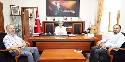 Müftü Turgut’tan Başkan Özacar’a Ziyaret