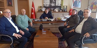 Muhtar Erdoğan’dan İl Genel Meclis Başkanı Ertuğrul’a Ziyaret