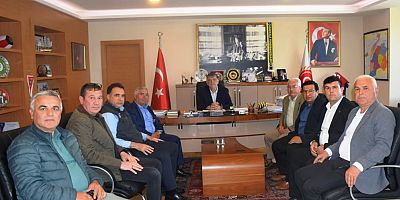 Muhtarlardan Ertuğrul’a Ziyaret