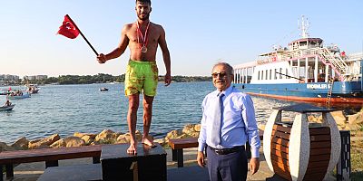 Nefes Kesen Yarışmanın Şampiyonu Talha Kütük