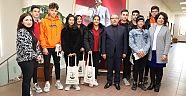 Öğrencilerden Belediyeye Ziyaret