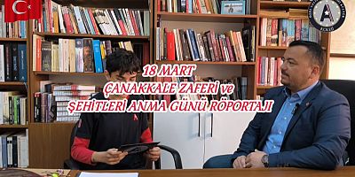 Öğrencilerden Çanakkale Zaferi’ne Özel Röportaj