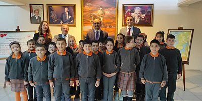 Öğrencilerden Kaymakam Abacı’ya Ziyaret