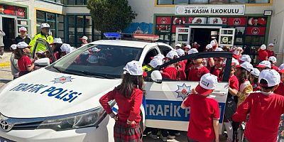 Öğrencilere Trafik Bilinci Aşılandı