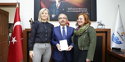 Öğretmenlerden Başkan Özacar’a Ziyaret