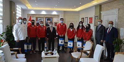 Okçuluk Milli Takımından Vali Aktaş’a Ziyaret