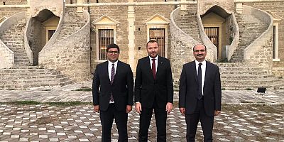 Ökten’den Kaymakam Abacı’ya Ziyaret