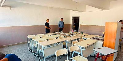 Okullarda Yeni Eğitim Öğretim Yılı Hazırlıkları Sürüyor