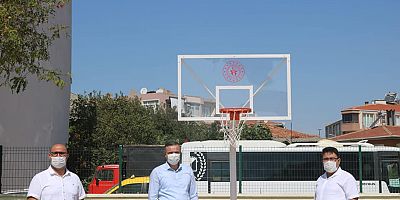 “Okullarımıza Modern Basketbol Sahaları Kazandırıyoruz”