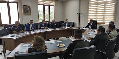 Orman Yangınları Mücadele Komisyonu Toplantısı Yapıldı