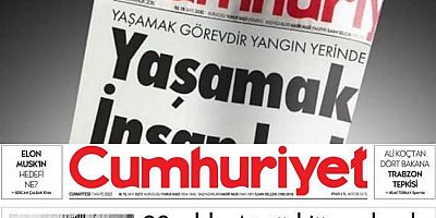 Özacar, Cumhuriyet Gazetesi’nin 98. Yaşını Kutladı