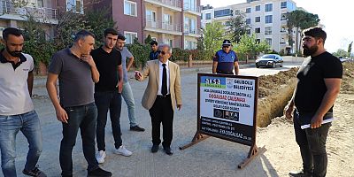 Özacar’dan Doğalgaz Proje Alanında İnceleme