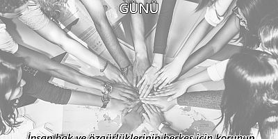  Özacar’dan Dünya İnsan Hakları Günü Mesajı