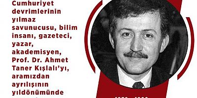 Özacar’dan Kışlalı’yı Anma Mesajı