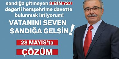 Özacar’dan Sandık Çağrısı!