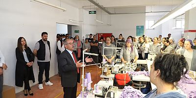 Özacar’dan Tekstil Atölyelerine Ziyaret