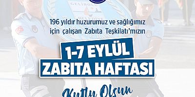 Özacar’dan Zabıta Haftası Mesajı