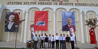 Özacar, Edirne’deki CHP Grup Toplantısına Katıldı