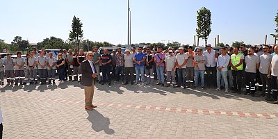 Özacar Personeliyle Bayramlaştı