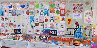 Özel Eğitim Öğrencilerinden Yıl Sonu Sergisi