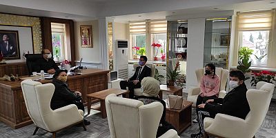 Özel Eğitim ve Rehabilitasyon Merkezinden Kaymakam Abacı’ya Ziyaret