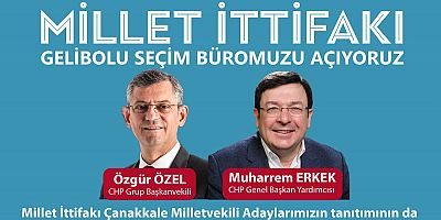 Özel ve Erkek Seçim Bürosu Açılışına Katılacak