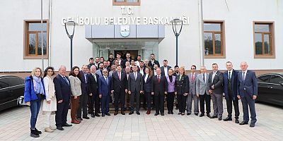 Özel ve Erkek’ten Belediyeye Ziyaret